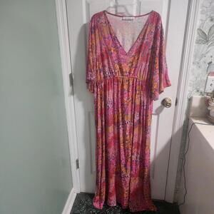 Rusty Women's Multi and Pink Dress